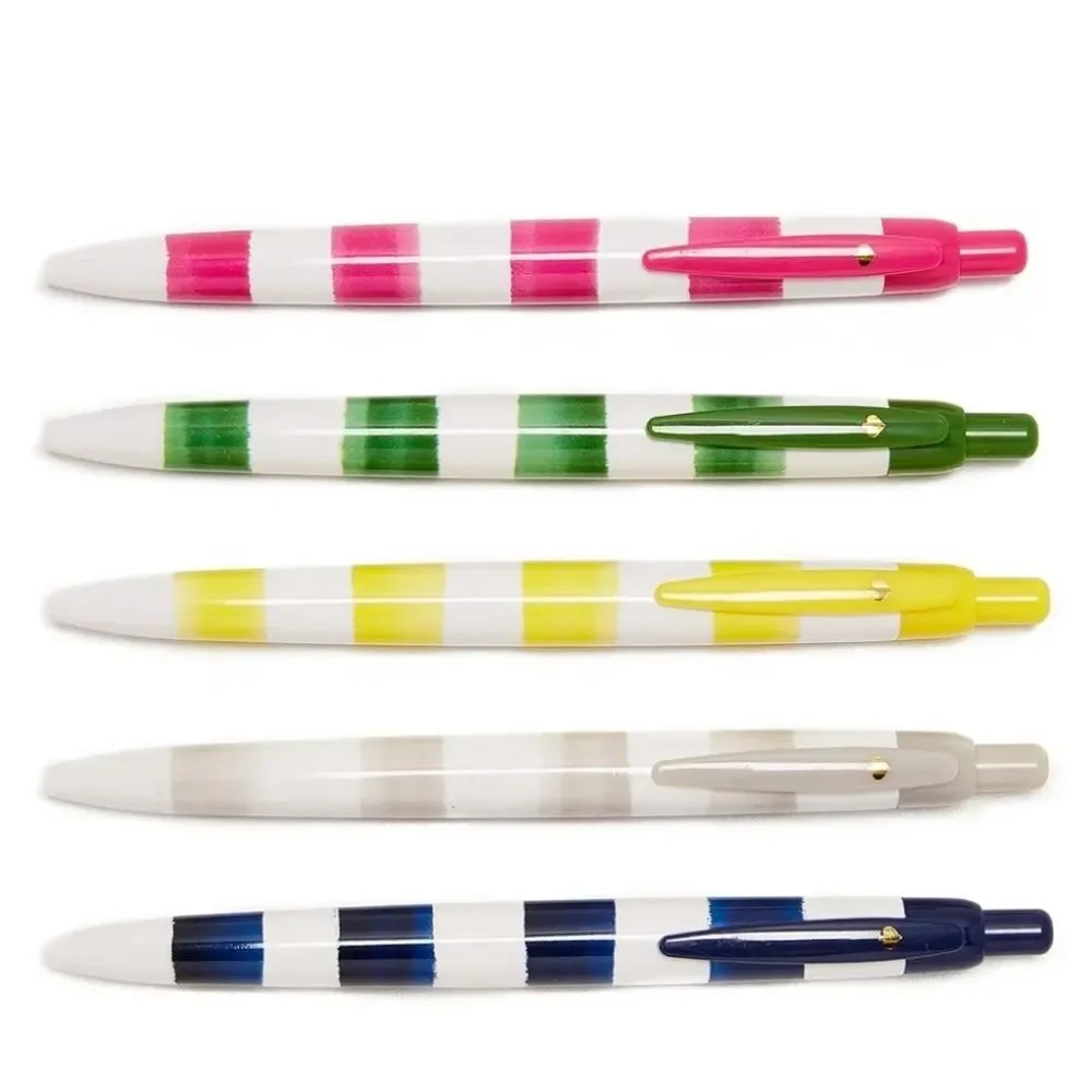 Kate Spade New‎ York Set of 5 Rugby Stripe Pen Set